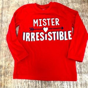 Carter’s Mister Irresistible Long Sleeve Tee. Like new